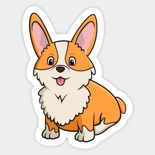 Welsh Corgi Dog Sticker